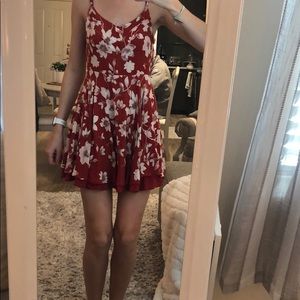 Urban Outfitter Orange/Red Dress